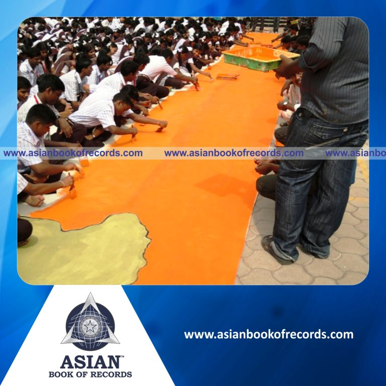 Highest Number of People Contributing to the Same Painting Simultaneously (Single Venue)
