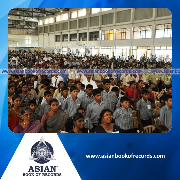 Highest Number of People Reading “A Pledge” Aloud Simultaneously (Single Venue)