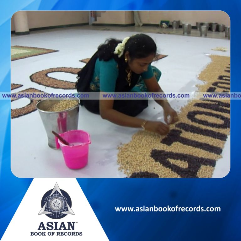Largest Bean Mosaic by an Individual (Female)
