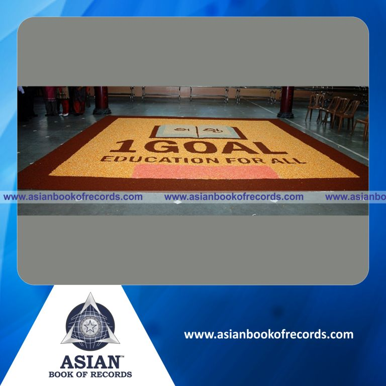 Largest Seeds Mosaic by a Team
