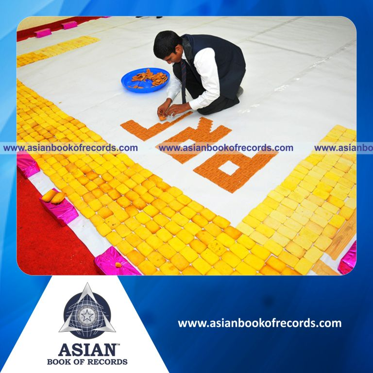 Largest Cookie Mosaic by an Individual (Male)