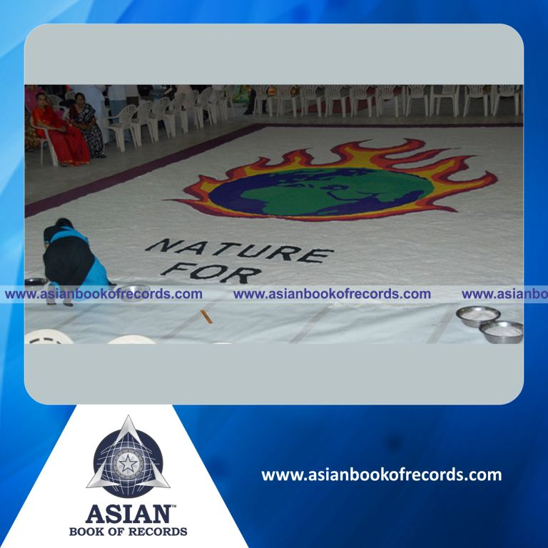 Largest Salt Mosaic by an Individual (Female)