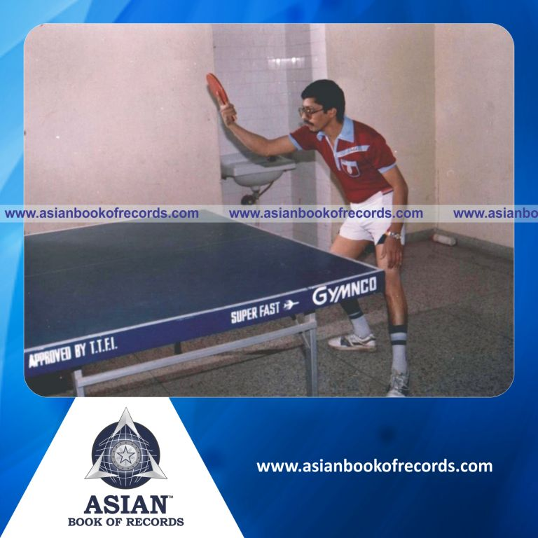 Longest Non-Stop Table Tennis Rally by a Team