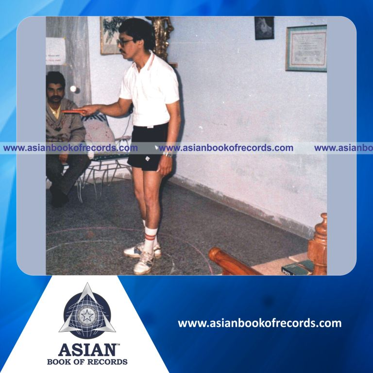 Longest Non-Stop Table Tennis Tossing by an Individual (Male)
