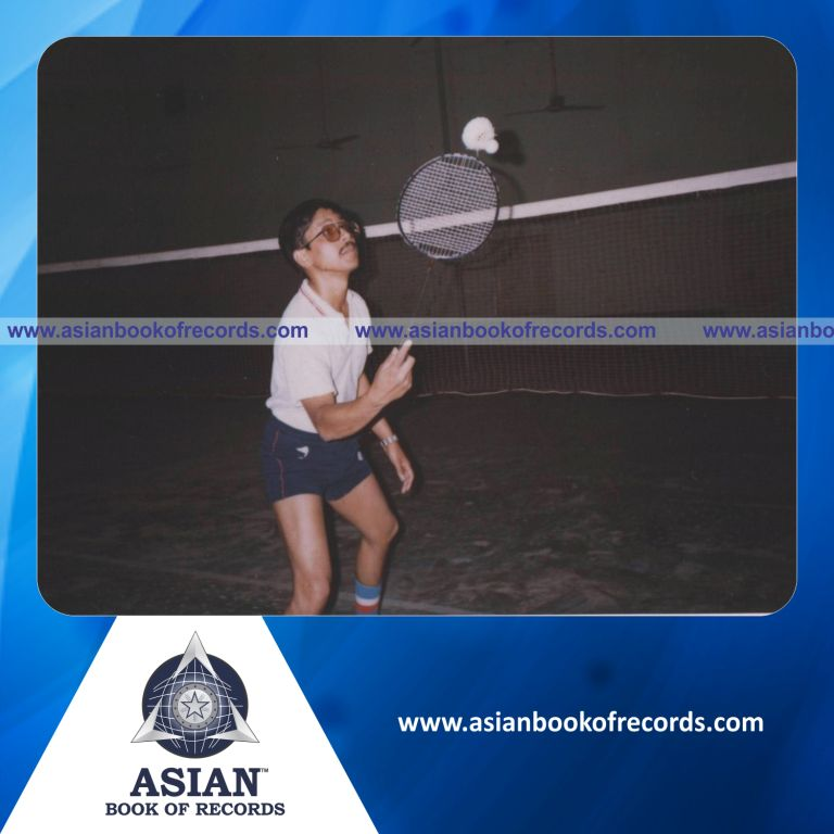 Longest Non-Stop Shuttle Badminton Rally by an Individual (Male)