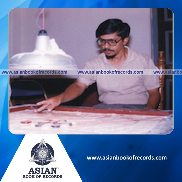 Longest Time Playing Carrom by an Individual (Male)