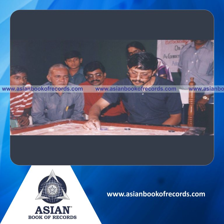 Fastest Lightning Carrom by an Individual (Male)