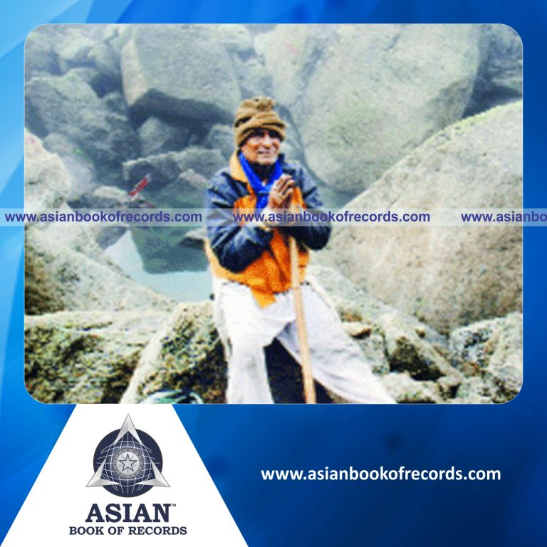 Highest Number of Treks to Mount Kailash by an Individual (Male)