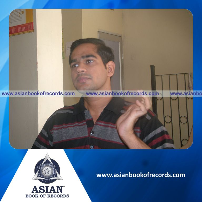 Highest Number of Claps with One Hand by an Individual (Male)