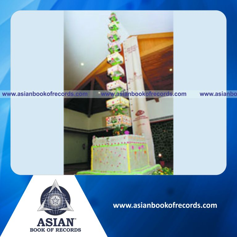 Tallest Christmas Cake