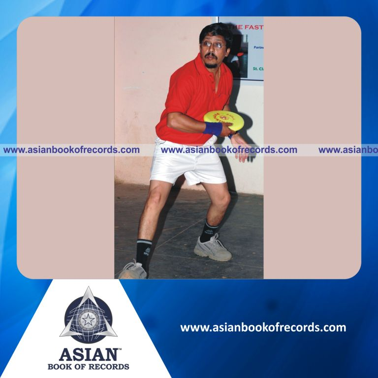 Highest Number of Double Frisbee Rallies Performed by an Individual (Male) in 1 Minute