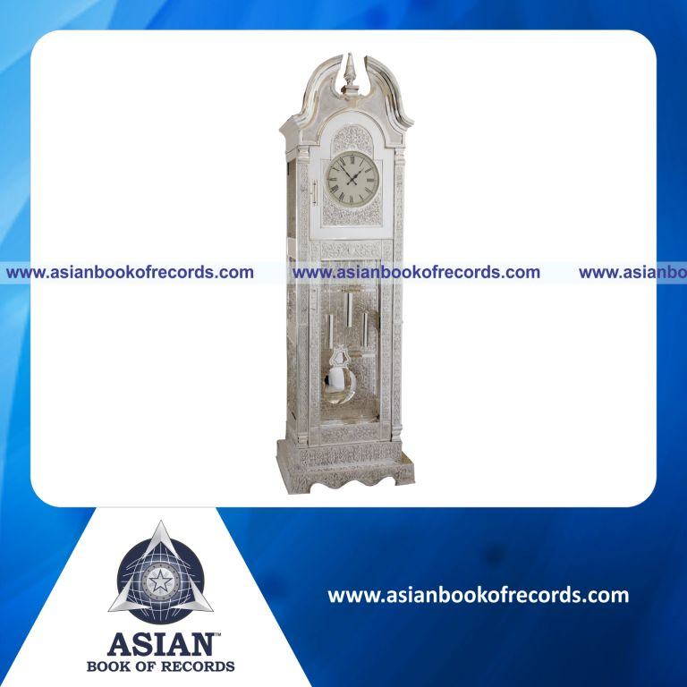 Largest Silver Clock
