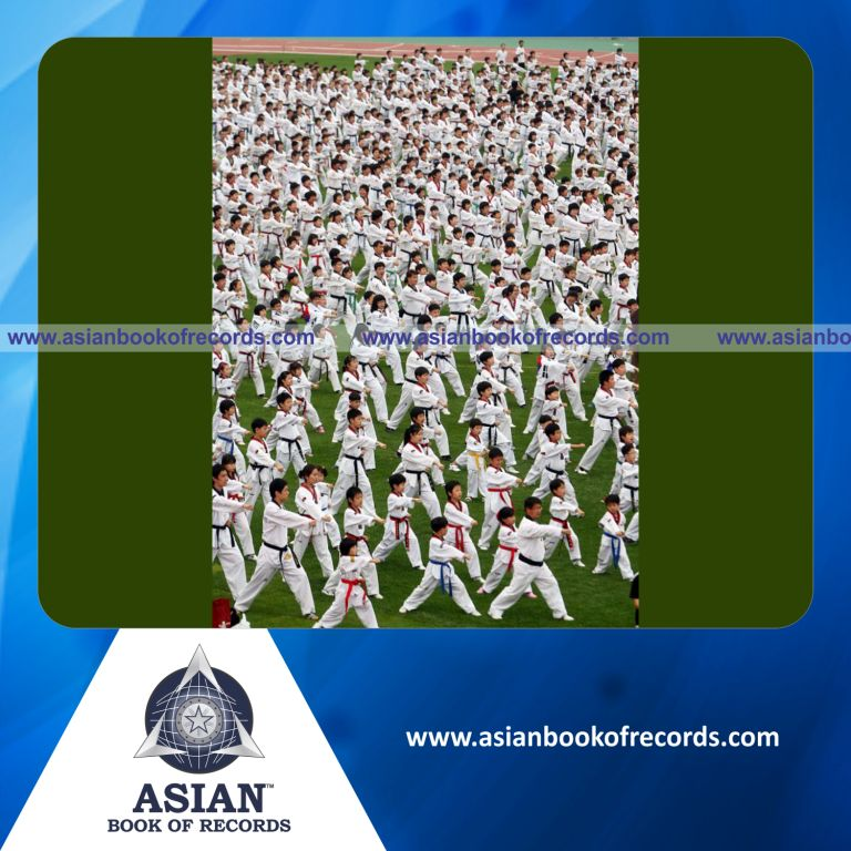 Highest Number of People Performing Taekwondo Simultaneously (Single Venue)