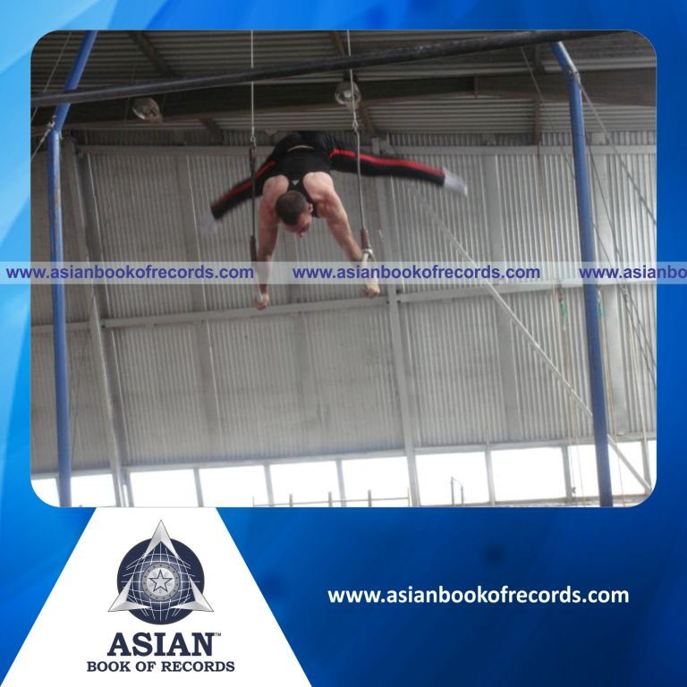 Highest Number of Turns around the Horizontal Bar
