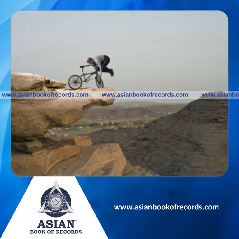 Longest Time to Perform Yoga on a BMX Bicycle While Blindfolded by an Individual (Male)