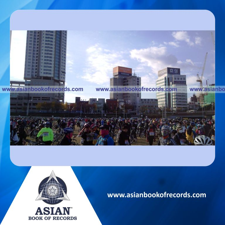 Highest Number of Participants in a Bike Parade