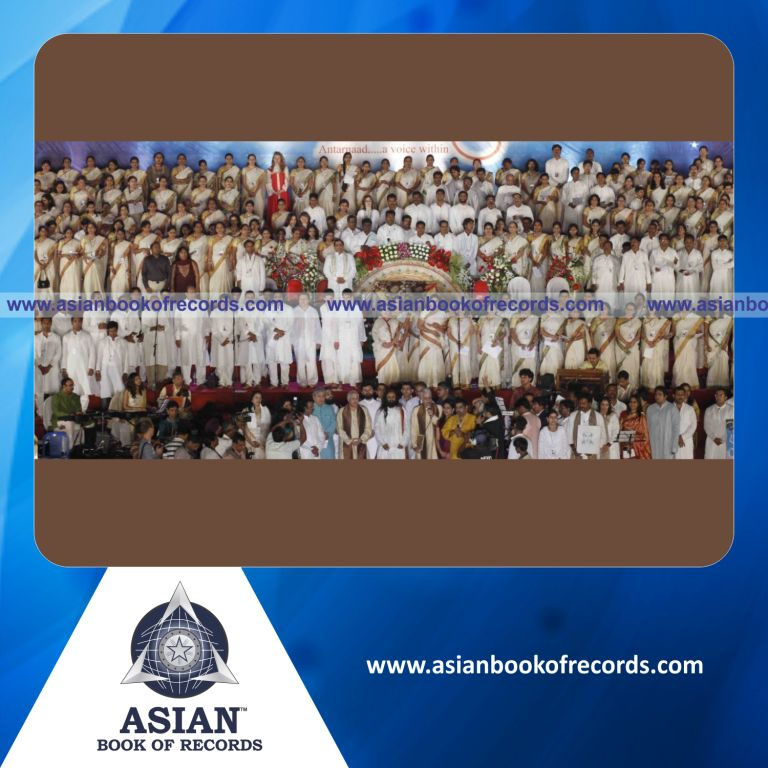 Highest Number of People Singing National Anthem Simultaneously (Single Venue)