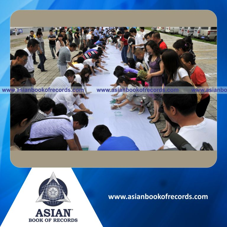 Largest Handprint Scroll