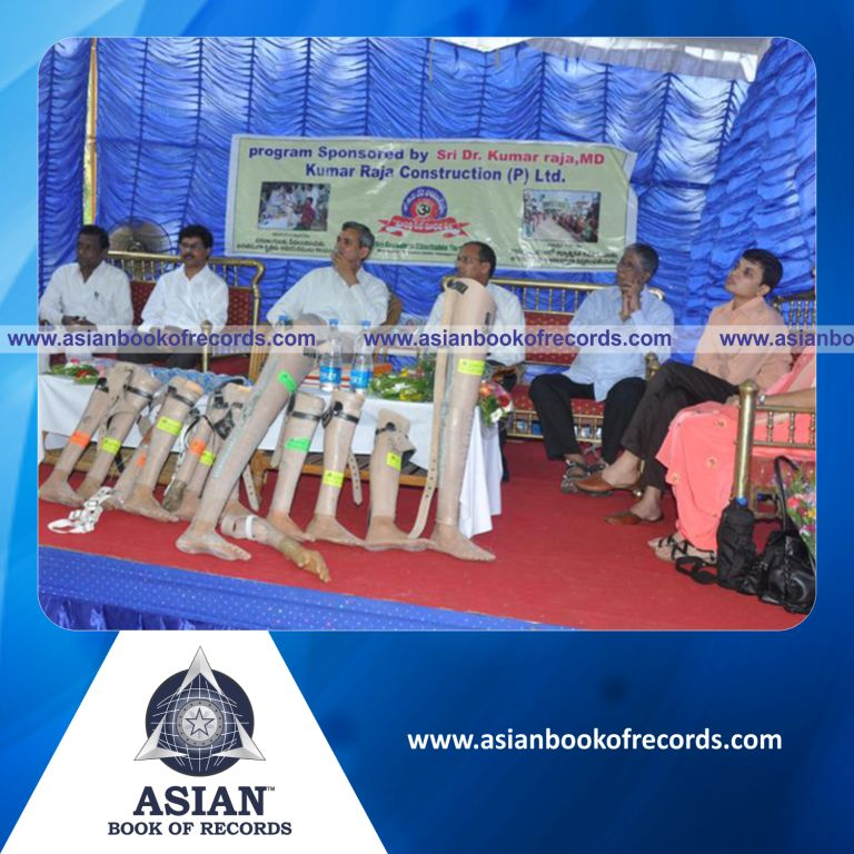 Largest Artificial Foot made by a Team