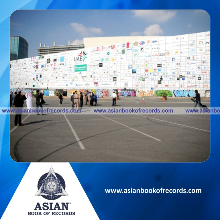 Highest Number of Brands Advertised on a Single Billboard