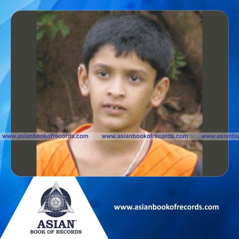 Youngest Inventor (Minor – Male)