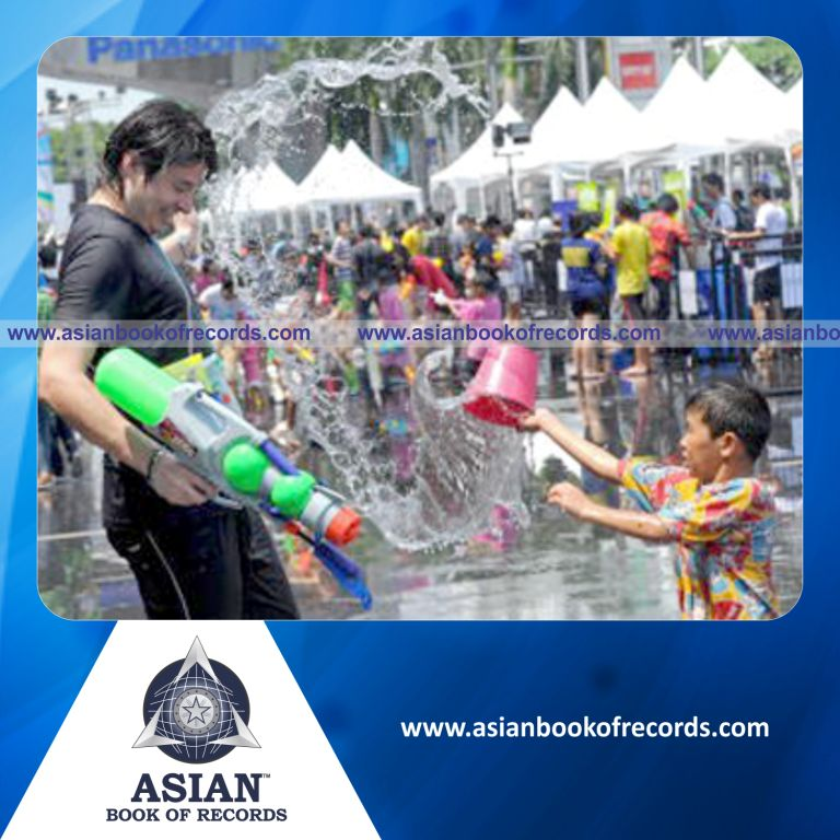 Highest Number of Participants in Water Pistol Fight Simultaneously (Single Venue)