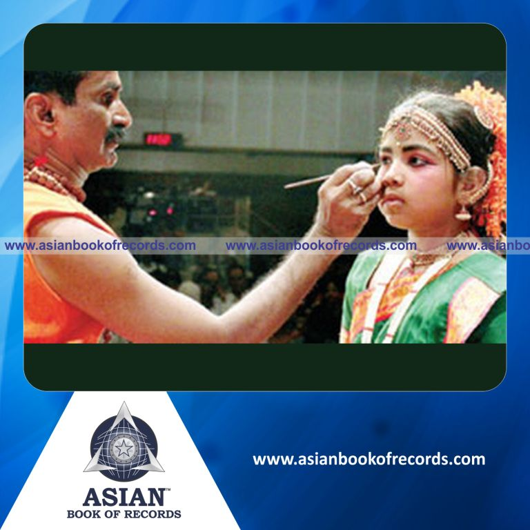 Fastest Classical Dance Make-Up made by an Individual (Male)