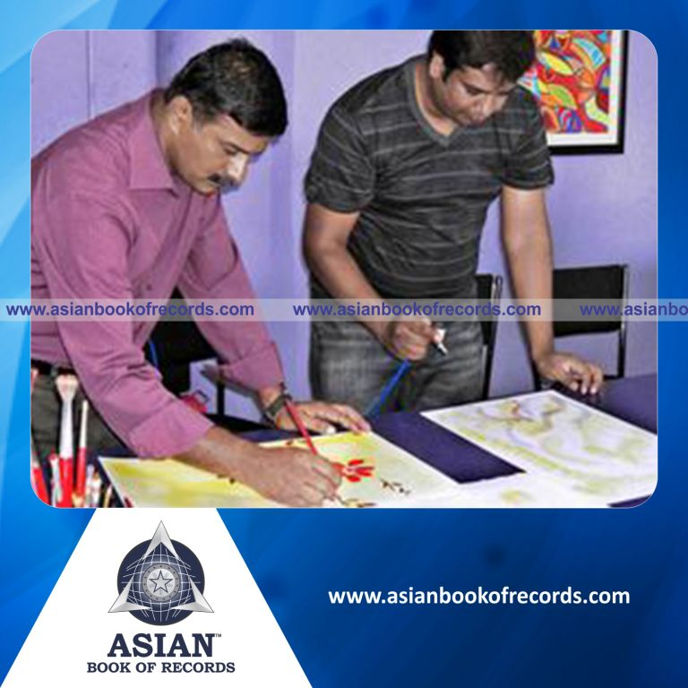 Highest Number of Textile Print Designs made by an Individual (Male) in 50 Hours