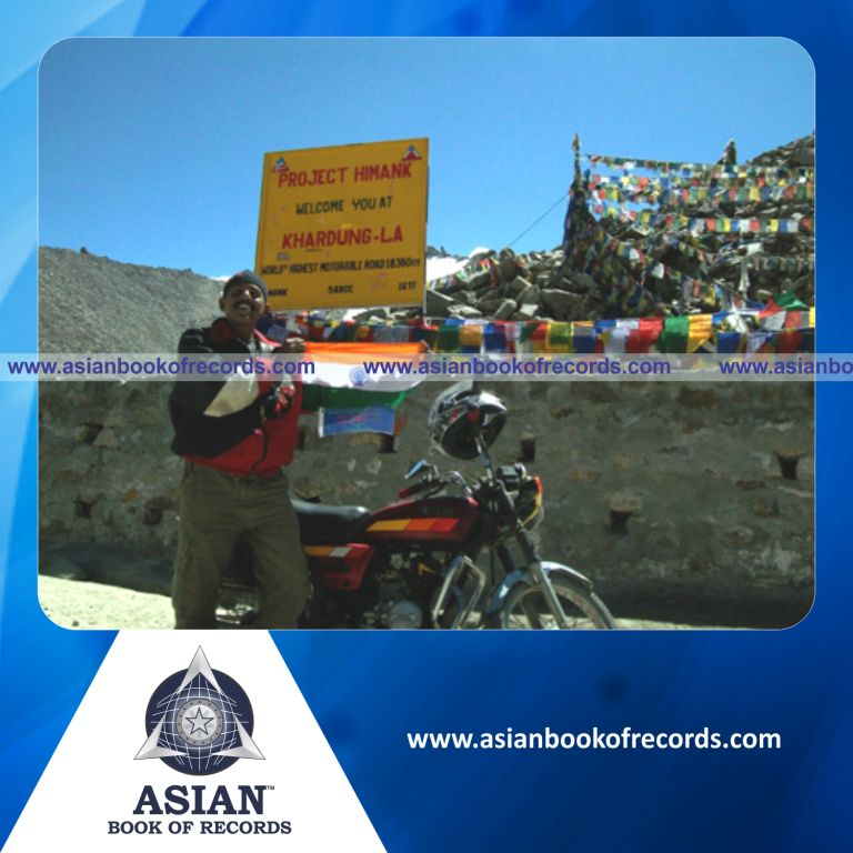 Largest Motorcycle Expedition by an Individual (Male)