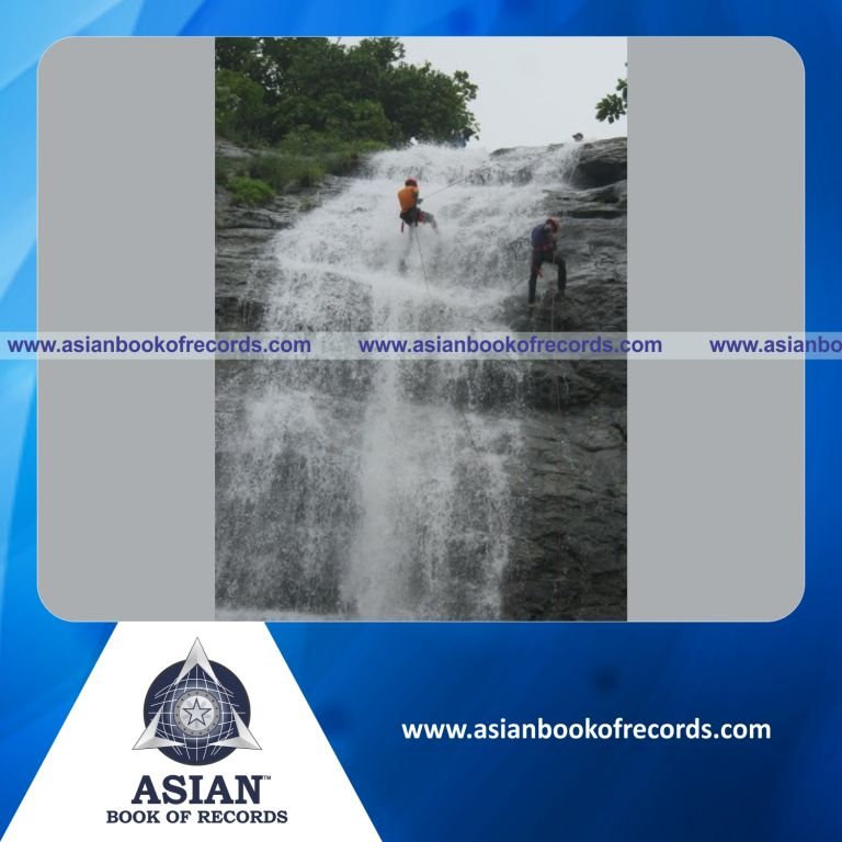 Largest Water Rappelling