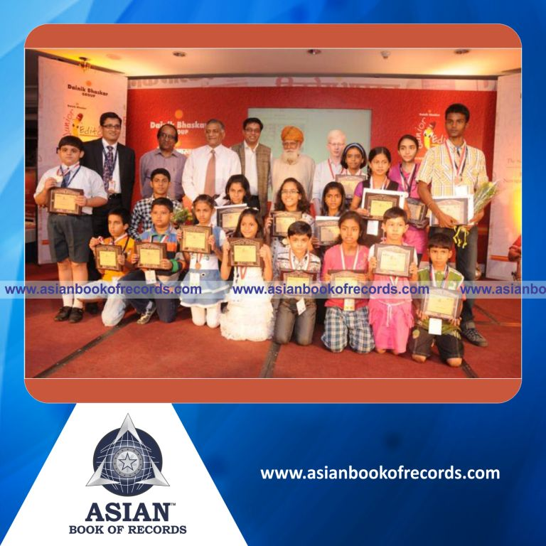 Highest Number of Participants in National Level Newspaper making Competition by a Team