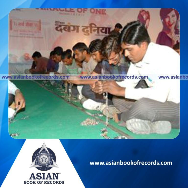 Highest Number of Friendship Bands made by a Team