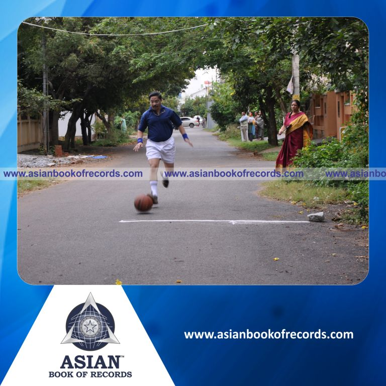 Fastest 100 Meters Running while Dribbling a Basketball by an Individual (Male)