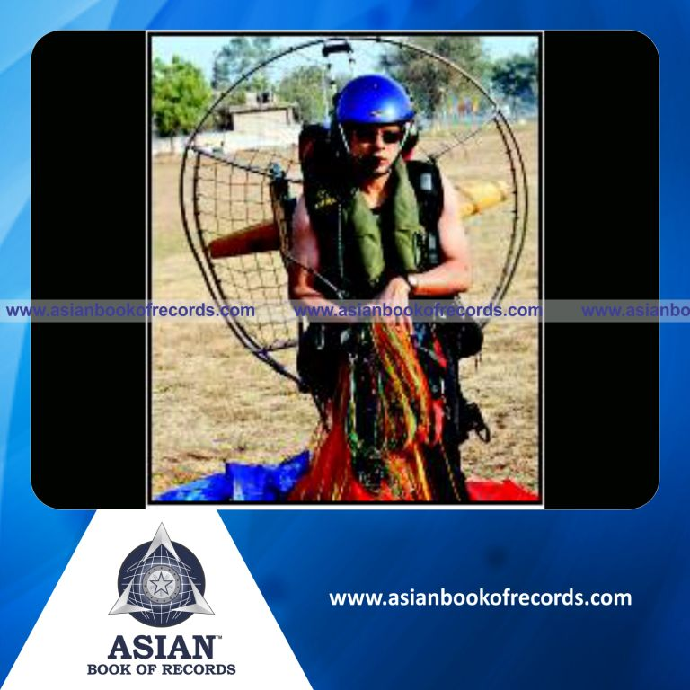 Longest Paramotor Flight over the Arabian Sea by an Individual (Male)