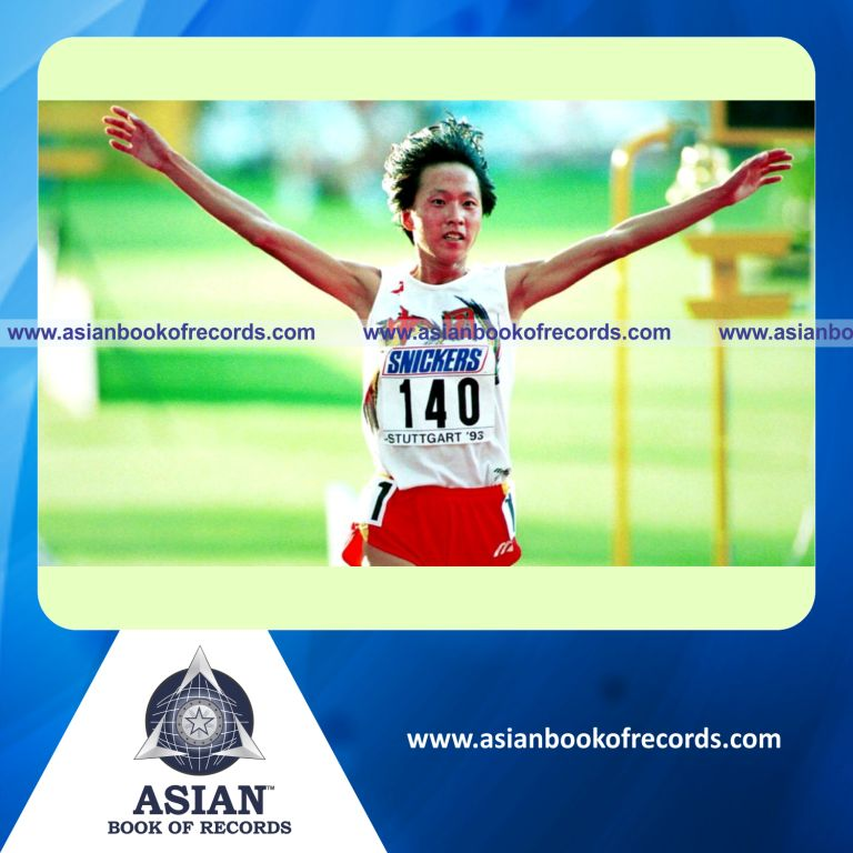 Fastest Time to perform 3000 metres Running (Female)