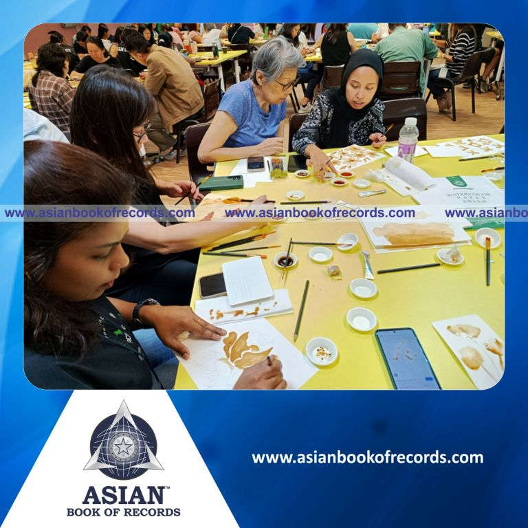 Highest Number of Participants Doing Coffee Painting Simultaneously (Single Venue)