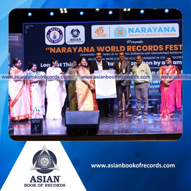 Longest Thirukkural Recitation Marathon by a Team (Multiple Locations)
