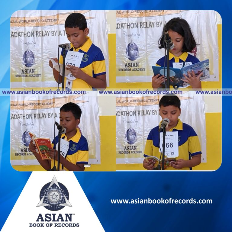 Longest Readathon Relay by a Team