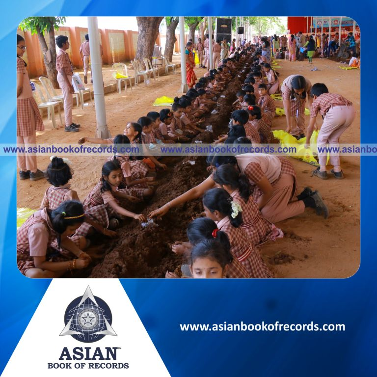 Highest Number of Participants making Seed Balls Consecutively in 4 Hours (Single Location)