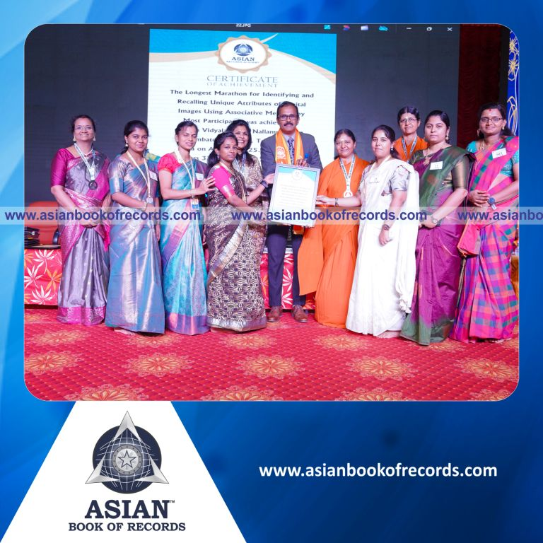 Longest Marathon for Identifying and Recalling Unique Attributes of Digital Images Using Associative Memory by Most Participants