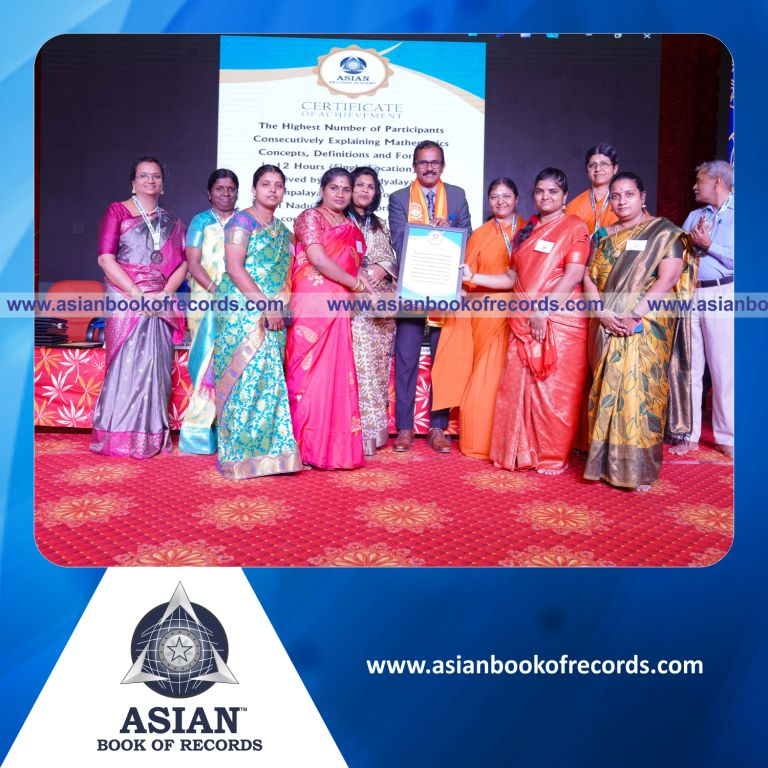 Highest Number of Participants Consecutively Explaining Mathematics Concepts, Definitions and Formulae in 12 Hours (Single Location)