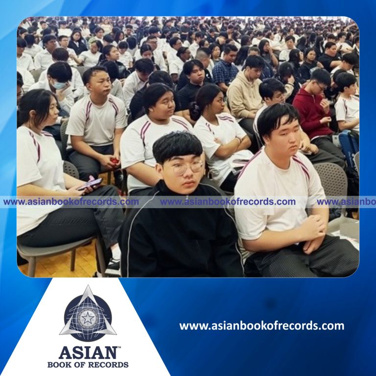 Highest Number of Participants Doing a Salt Taste Test Together