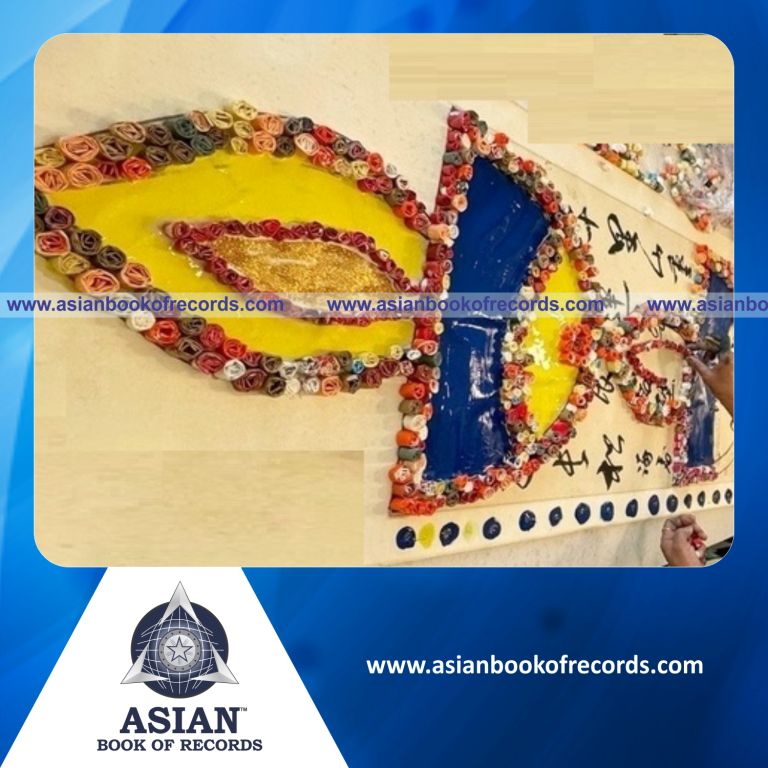 Highest Number of Hongbao Used in an Indian Art Display