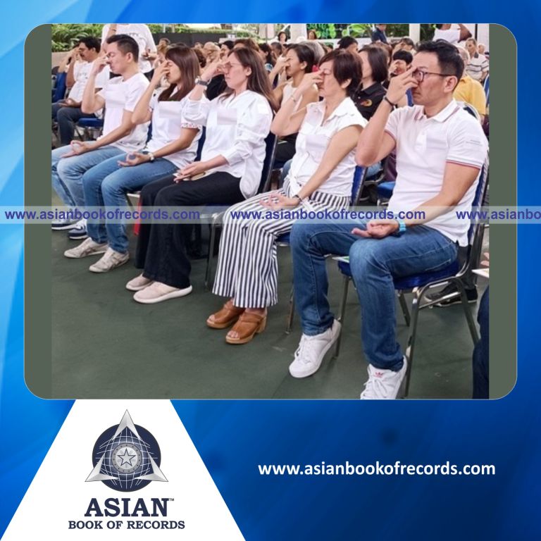 Highest Number of Participants in a Yogic Breathing Exercise (Single Venue)