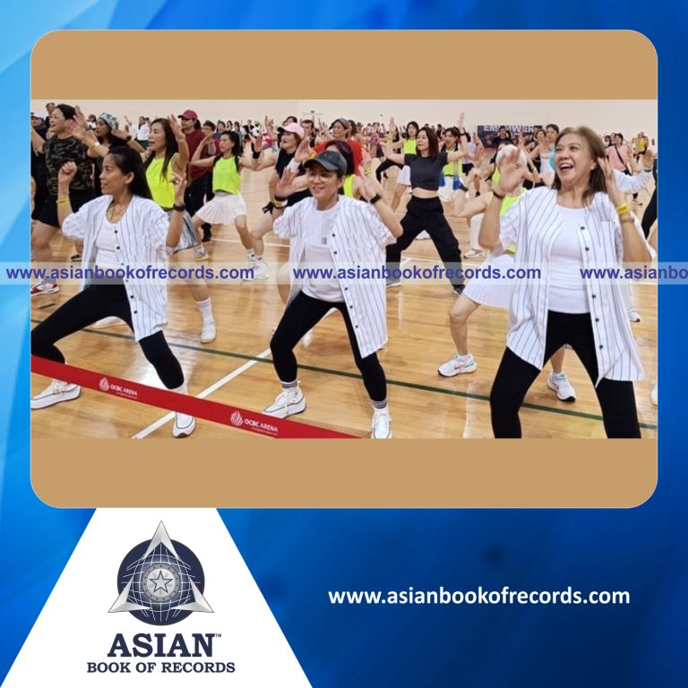 Highest Number of Female Instructors Participating in a Dance Workout Demonstration