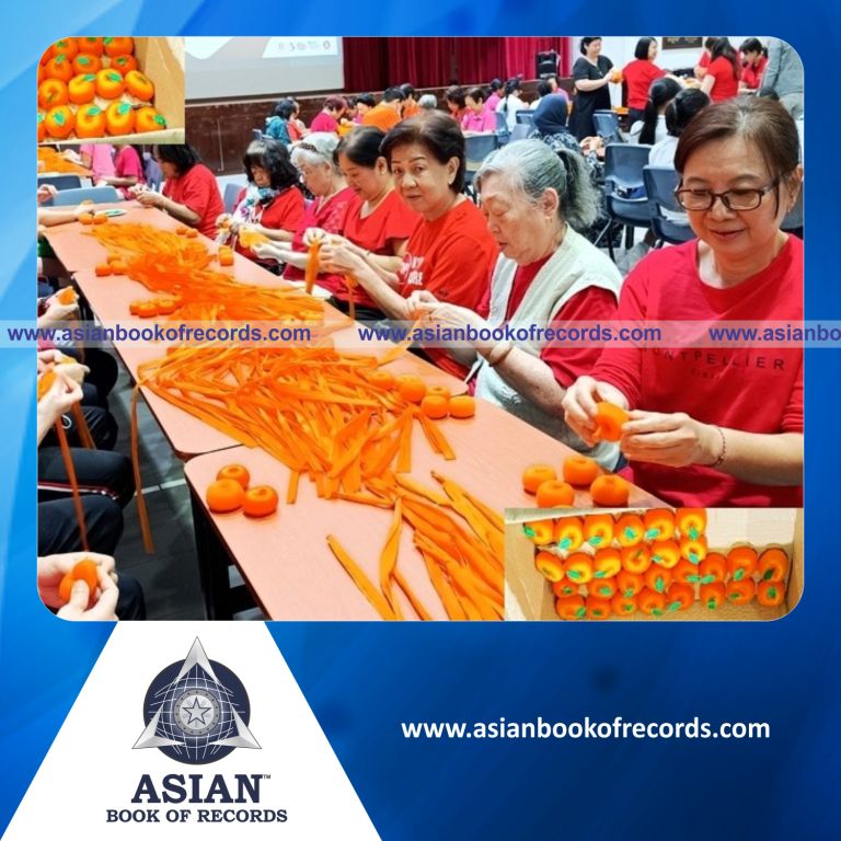 Highest Number of Nylon Oranges Made in One Hour