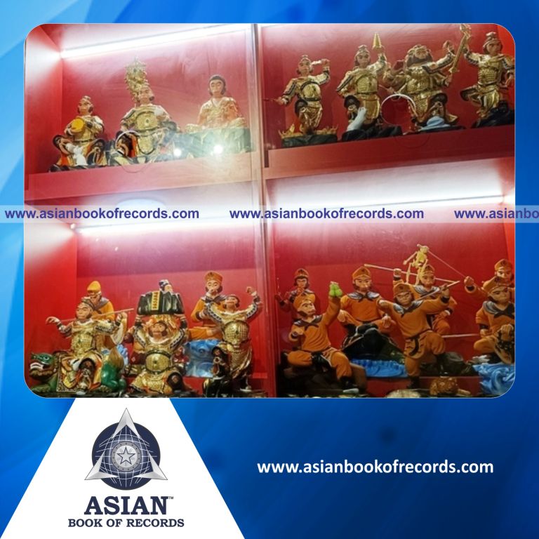 Highest Number of Monkey King Figurines Displayed