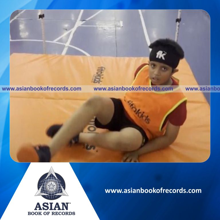 Highest Jump Performed Using Scissor Technique by an Individual (Minor – Male)