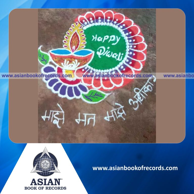 Highest Number of Participants Performing Rangoli in 48 Hours