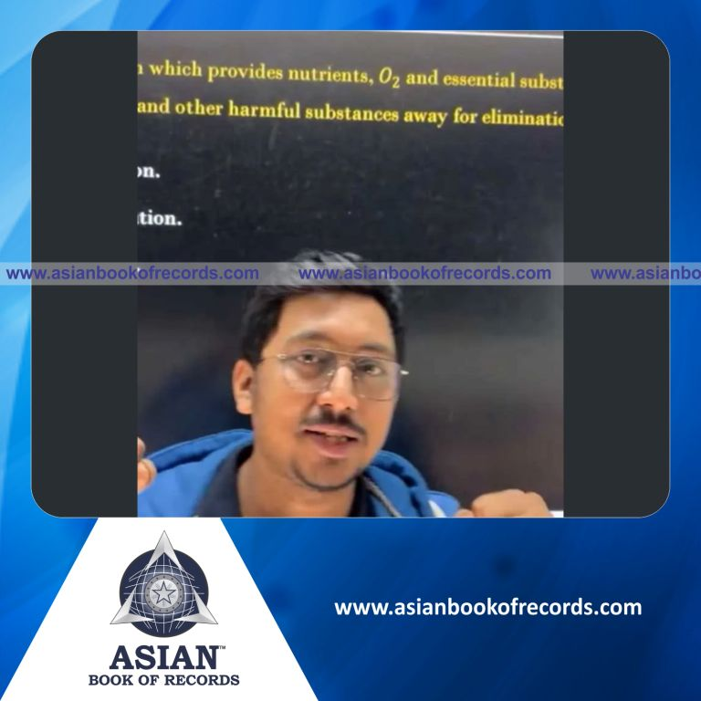 Longest Online Zoology Class Conducted on YouTube